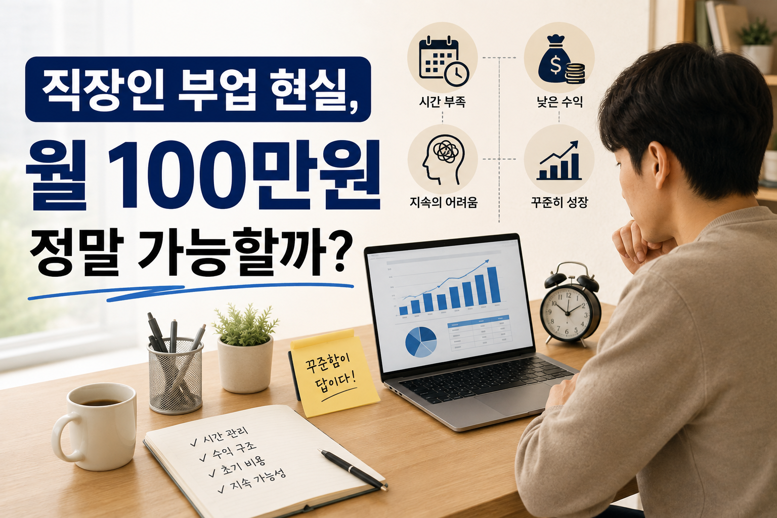 직장인 부업 현실, 시작 전 꼭 알아야 할 이야기